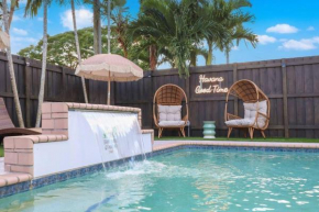 Havana Haven by BK Stays - Family Friendly - Close To Beach - Large Heated Pool - 4 Beds - Sleeps 8